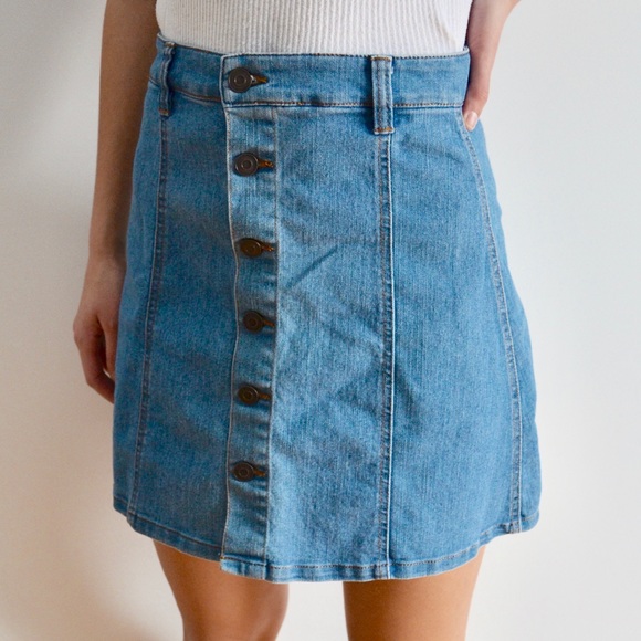 Demin skirt - Picture 3 of 5